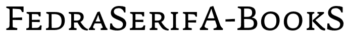 FedraSerifA-BookSC