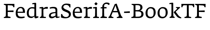 FedraSerifA-BookTF