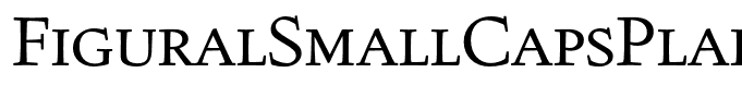 FiguralSmallCapsPlain