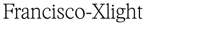 Francisco-Xlight