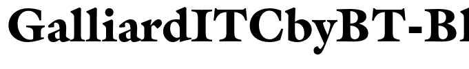 GalliardITCbyBT-Black