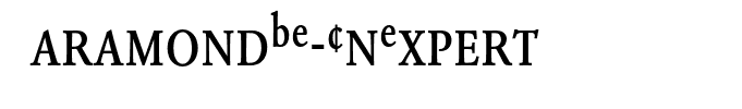 GaramondBE-CnExpert