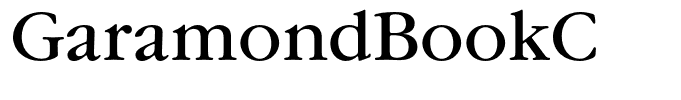 GaramondBookC
