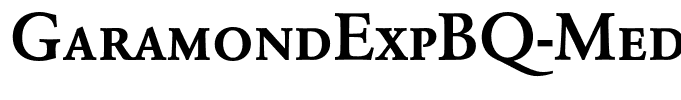 GaramondExpBQ-Medium