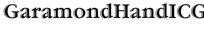 GaramondHandICG