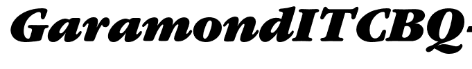 GaramondITCBQ-UltraItalic