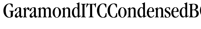 GaramondITCCondensedBQ-Book