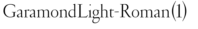 GaramondLight-Roman(1)