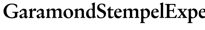 GaramondStempelExpertBQ-BoldOsF
