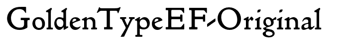 GoldenTypeEF-Original