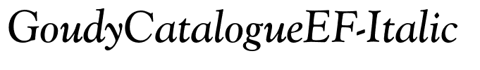 GoudyCatalogueEF-Italic