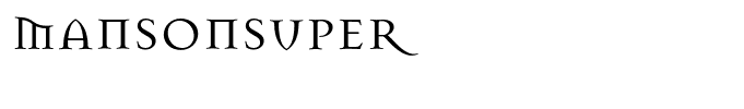 MansonSuper