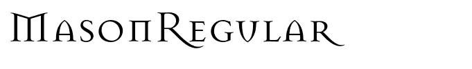 MasonRegular