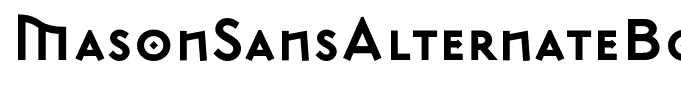 MasonSansAlternateBold
