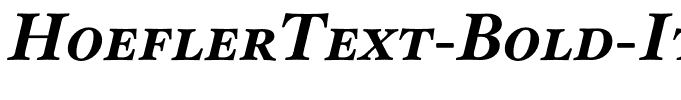HoeflerText-Bold-Italic-SC