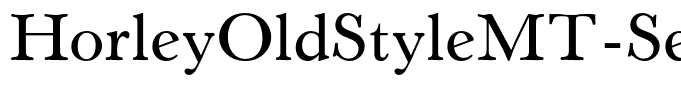 HorleyOldStyleMT-SemiBold
