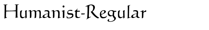 Humanist-Regular