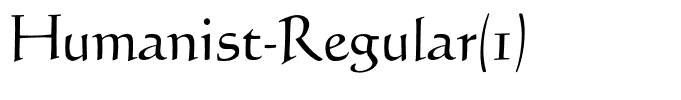Humanist-Regular(1)