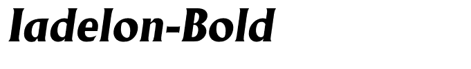 Iadelon-Bold