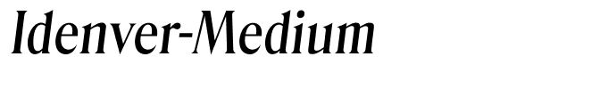 Idenver-Medium