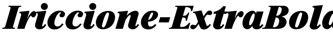 Iriccione-ExtraBold