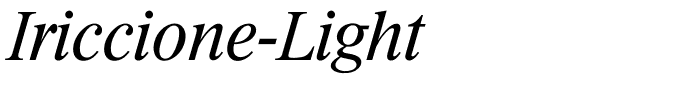 Iriccione-Light
