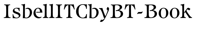 IsbellITCbyBT-Book