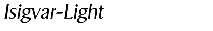 Isigvar-Light