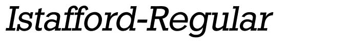Istafford-Regular