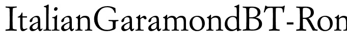 ItalianGaramondBT-Roman(1)