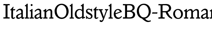ItalianOldstyleBQ-Roman
