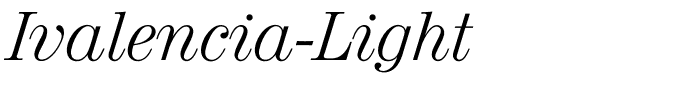 Ivalencia-Light