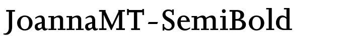 JoannaMT-SemiBold
