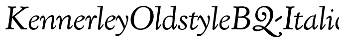 KennerleyOldstyleBQ-Italic