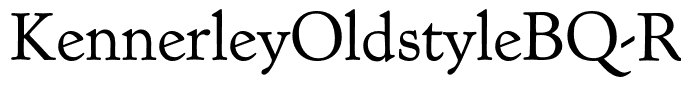 KennerleyOldstyleBQ-Regular
