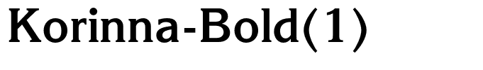 Korinna-Bold(1)