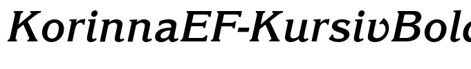 KorinnaEF-KursivBold