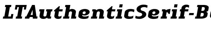 LTAuthenticSerif-BoldItalic