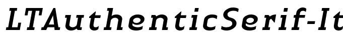 LTAuthenticSerif-Italic