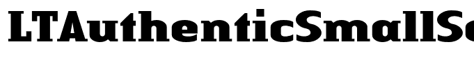 LTAuthenticSmallSerif-Black