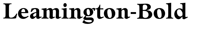 Leamington-Bold
