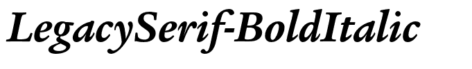 LegacySerif-BoldItalic