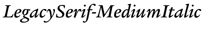 LegacySerif-MediumItalic