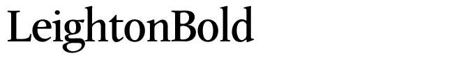 LeightonBold