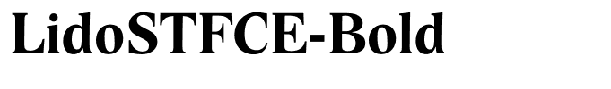 LidoSTFCE-Bold