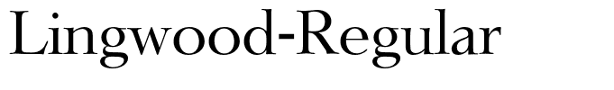 Lingwood-Regular