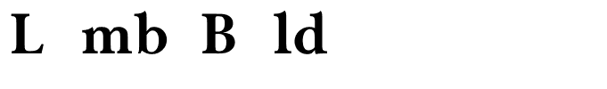 LombaBold