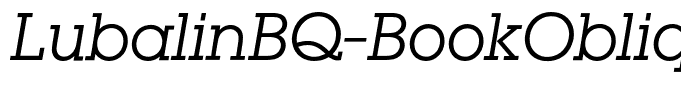 LubalinBQ-BookOblique
