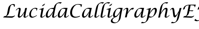 LucidaCalligraphyEF