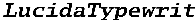 LucidaTypewriter-BoldObl